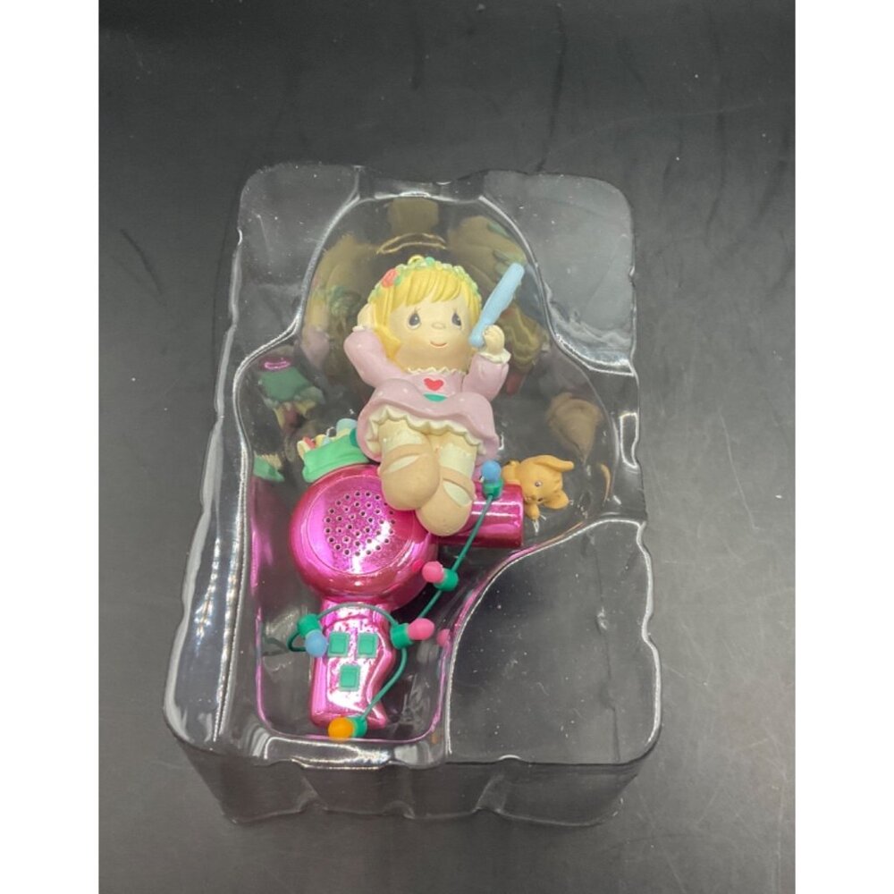 NIB Vtg. Enesco Set of 4 Precious Moments Holiday Expressions Christmas Ornamen - Picture 15 of 16